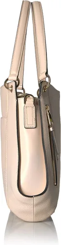 Vista 3 de Calvin Klein Melanie Pebble cuero Slouchy Zip Face Hobo