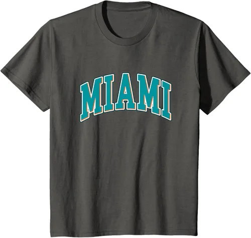 Vista 38 de Miami - Hometown Pride - Diseño retro - Camiseta clásica