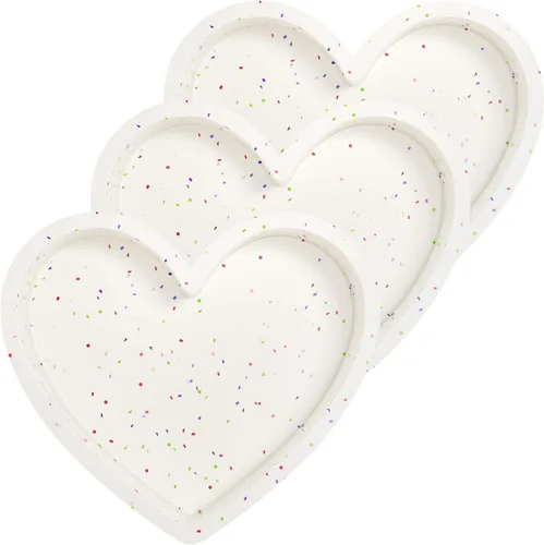 Vista 11 de Moldes de silicona pequeños en forma de corazón de 2 pulgadas para chocolate, caramelo, pastel, jabón (Juego de 2, crema)