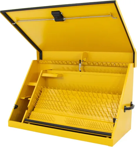 Vista 6 de DeWalt - Caja de herramientas triangular de 36" x 17", acero, color amarillo