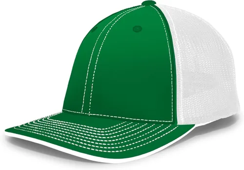 Vista 23 de Pacific Headwear Gorra unisex Pacific Headwear Trucker Flexfit® para adultos Grafito/Negro/Negro