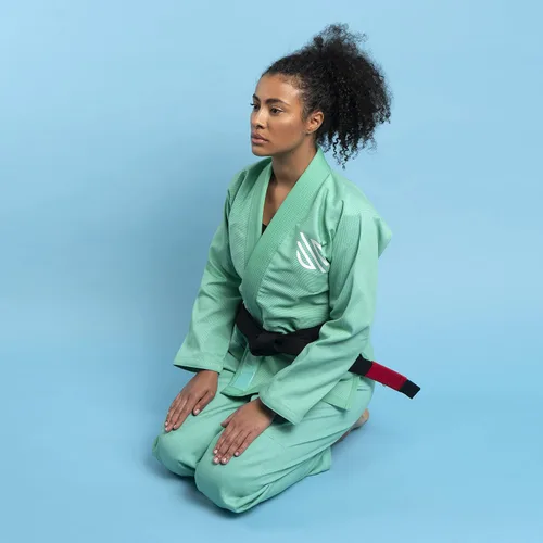 Vista 7 de Sanabul Huevo de Pascua Jiu Jitsu Gi brasileño para mujer