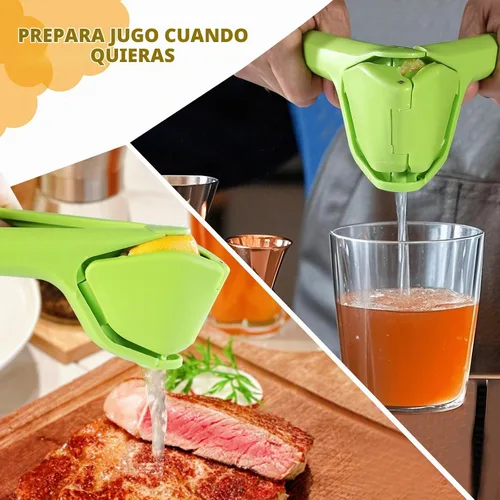 Vista 3 de Prensa de Limón, Prensa de Jugo Efectiva, Fácil de Usar, Exprimidor Manual Plano y Resistente, Prensa de Lima, Prensa de Jugo Cítrico, para Exprimir