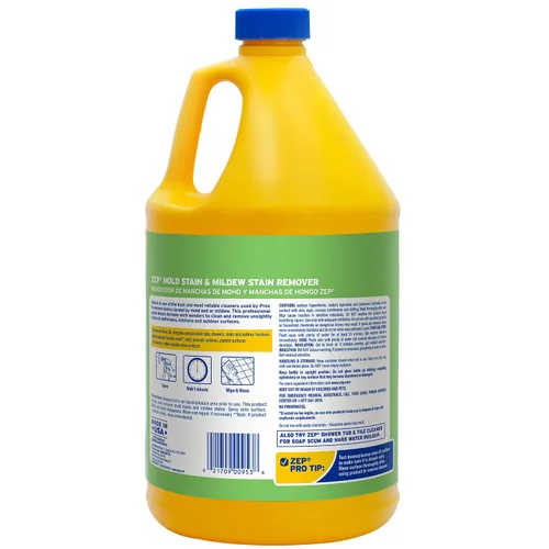 Vista 8 de Zep ZUMILDEW128 - Eliminador de manchas de moho y moho de 1 galón (caja de 2) - Fórmula profesional sin exfoliación