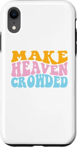 Vista 25 de Make Heaven Crowded Evangelical Christian Case for iPhone 17
