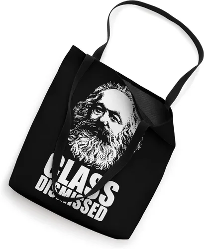 Vista 2 de CLASS DISMISSED Karl Marx Funny Communist Meme Bolsa de regalo
