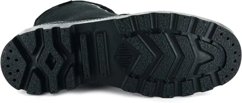 Vista 7 de Palladium Botas Chukka Pampa Hi Originale para hombre Negro/Negro
