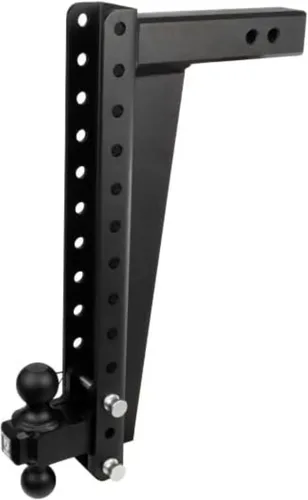 Vista 8 de BulletProof Hitches - Enganche de remolque ajustable resistente de 2.5 pulgadas (clasificación de 22,000 lb.) - Enganche de remolque