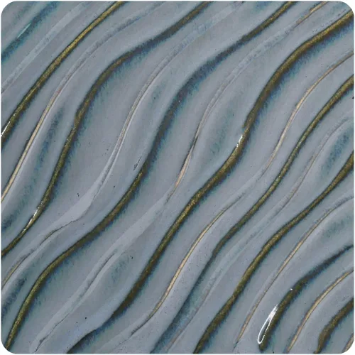 Vista 12 de AMACO Potter's Choice Flux High Fire Glazes - Esmalte de 6 pintas, paquete de clase #1, 6 colores surtidos, cono de fuego medio alto en capas 5-6