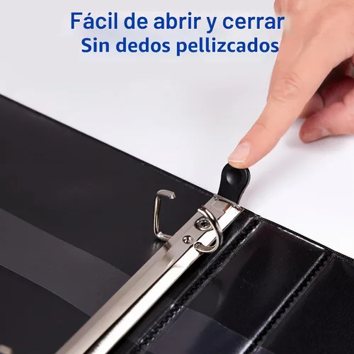 Vista 3 de Carpeta resistente Avery para trabajos, Blanco Paquete de 10