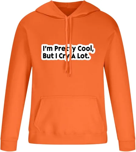 Vista 3 de Shiyingl Funny Hoodies Pattern Printed Pullover Casual Long Sleeve Sweatshirt Unisex Lovers Tops Shirts Lightweight Blouse