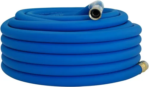 Vista 31 de Wiseflow Leader Hose Manguera de agua resistente de 3 x 5/8 pulgadas con accesorios de latón macho a hembra, extensor de manguera corta para carrete