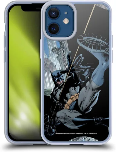 Vista 21 de Head Case Designs Funda de gel Hush con licencia oficial de Batman DC Comics #608 (protección de grado militar) compatible con Apple iPhone 7