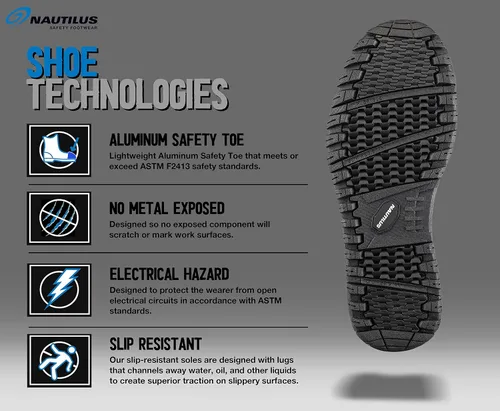 Vista 11 de Nautilus Safety Footwear Botas urbanas industriales para hombre