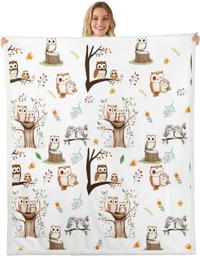 Vista 25 de Erosebridal - Mantas de bebé unisex para niños y niñas, mantas de guardería de animales de granja de minky 40x50, manta sherpa con diseño de tractor