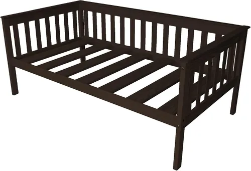 Vista 10 de Pine Twin Mission - Sofá cama, color negro