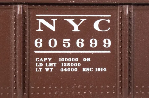 Vista 2 de Bachmann Trenes - 40' Gondola - Centro de Nueva York #605699 - Escala HO