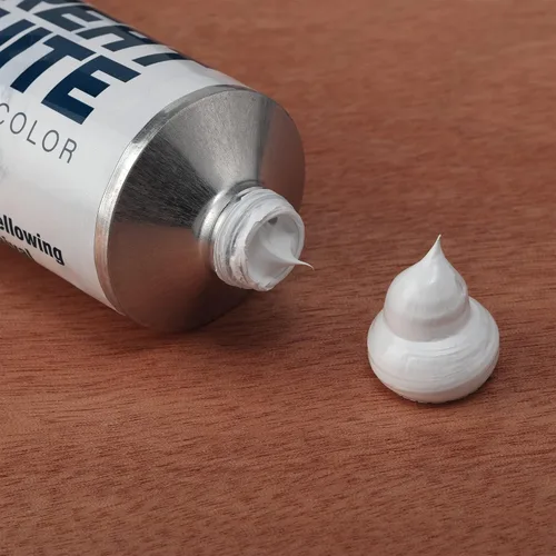 Vista 5 de Great White Artist Oil Color - Tubo de 5.1 fl oz, cuerpo pesado, opaco, profesional, sin amarillamiento, pintura al óleo blanca archival, paquete