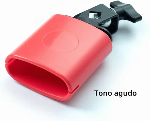 Vista 7 de MUSCELL Juego de bloques de percusión - Completo con soporte de montaje resistente y soporte incluidos, 6 bloques de mermelada de diferentes