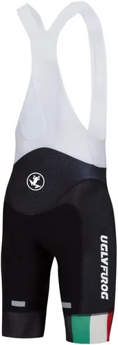 Vista 68 de UGLY FROG Designs - Pantalones cortos de ciclismo con pantalones cortos con peto, pantalones cortos de ciclismo Pro/BIP, acolchado 3D Coolmax