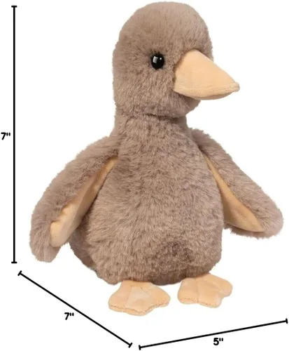 Vista 3 de Douglas Marnie - Mini peluche de ganso, pájaro suave y realista de 7.5 pulgadas