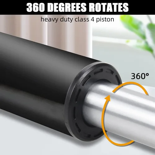 Vista 3 de PROFECTUS Repuesto de cilindro de gas para silla de oficina, pistón resistente clase 4, altura ajustable de 5.5 pulgadas, ajuste universal