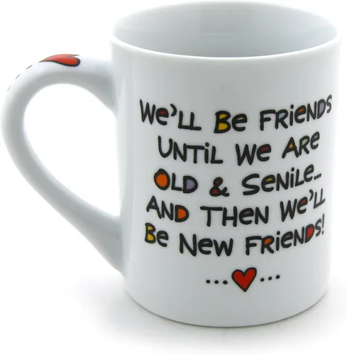 Vista 2 de Taza de porcelana Our Name is Mud "BFF", 16 onzas