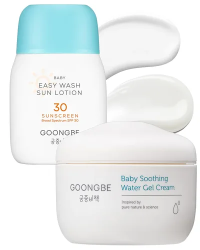Vista 8 de GOONGBE Crema de gel refrescante para niños, hidratante calmante y refrescante diario para rostro y cuerpo, gel fresco para piel caliente con cica