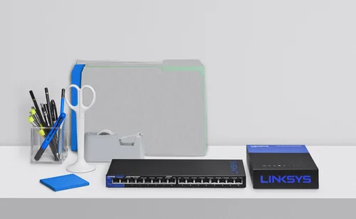 Vista 2 de Linksys Router VPN Gigabit WAN dual empresarial (LRT224)