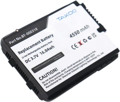Vista 6 de Zebra BT-000318 - Batería de repuesto para escáner de código de barras Mo-torola TC70 TC75, 4450 mAh, 3,7 V, iones de litio