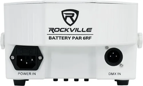 Vista 5 de 4 Rockville Batería PAR 6RF Blanco Recargable Inalámbrico DMX Lights+Remotes+Bolsas