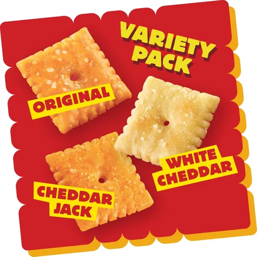 Vista 8 de Cheez-It y Pringles Paquete Variado, Aperitivos para el Almuerzo, Aperitivos para Niños, Paquete Variado (36 Unidades)