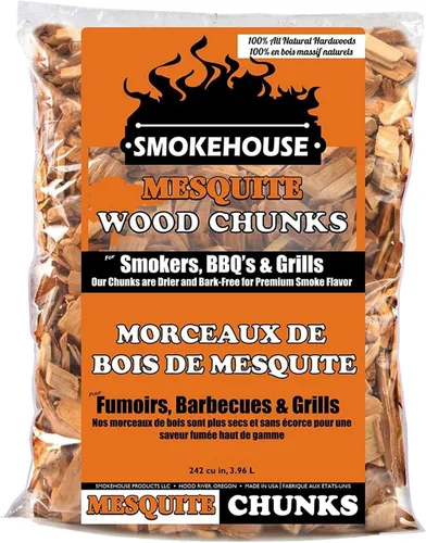 Vista 10 de Smokehouse Productos Todos los trozos de madera con sabor natural para ahumar