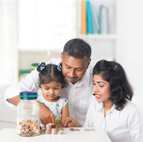 Vista 3 de Alcancía Grande para Adultos y Niños, Vcertcpl Banco Digital Contador de Monedas con Capacidad de 1.8L, Excelente Alcancía Frasco de Dinero