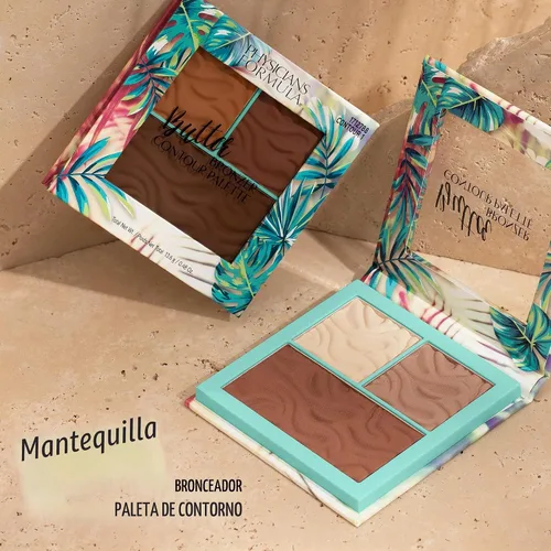 Vista 7 de Physicians Formula Paleta de contorno de bronceador de mantequilla, media/oscura