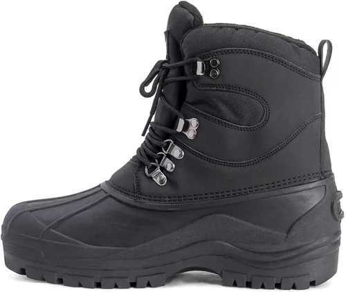 Vista 3 de Botas para lluvia y nieve, a la altura del tobillo, impermeables para hombre