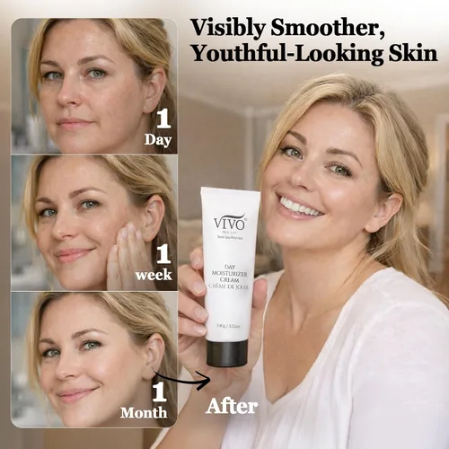 Vista 7 de Vivo Per Lei Crema de día - Crema facial del mar muerto para piel opaca y seca - Crema de día hidratante con manteca de karité - Hidratante de día