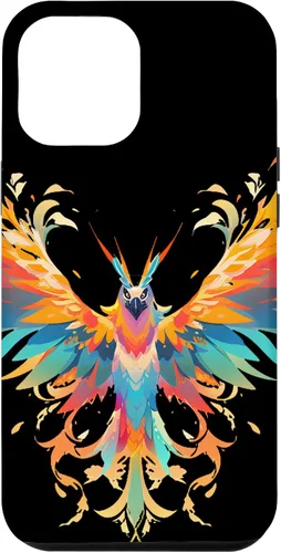 Vista 25 de Funda para iPhone 11 Rising Phoenix Fire Colorful Bird Open Wing Rebirth