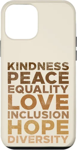 Vista 16 de iPhone 16 Kindness Peace Equality Black African Pride Melanin BLM Gift Case