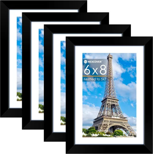 Vista 36 de NEXCOVER Portarretratos de 8.5 x 11 pulgadas, color negro, 10 unidades, marcos de fotos de 8.5 x 11 pulgadas con plexiglás HD inastillable, marcos