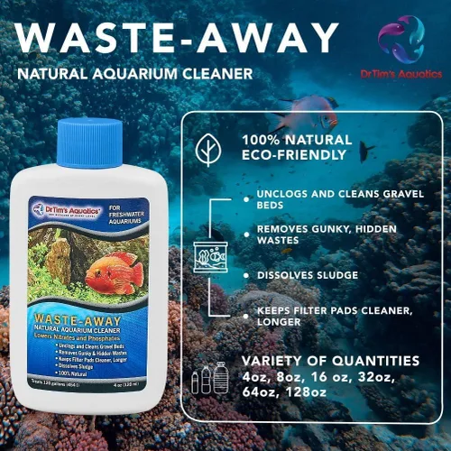 Vista 4 de DrTim's Aquatics Agua dulce Waste-Away (DrTim's Aquatics Waste-Away Freshwater 4oz)