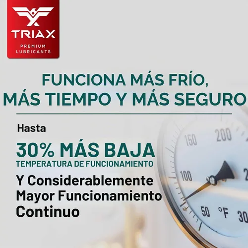 Vista 6 de TRIAX Kompressor MV 100 SAE 30, Aceite para Compresor de Aire Completamente Sintético, Multi-Vis Para Rotativo, de Paletas, de Tornillo