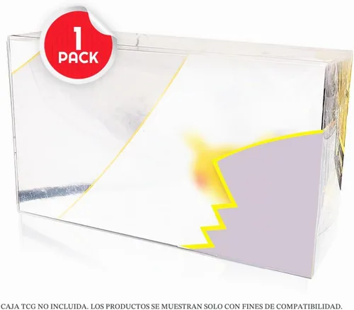 Vista 2 de EVORETRO UPC Box - Estuche para celebraciones de Pokémon Ultra-Premium Collection – 0.018 in de grosor transparente, protector apilable de plástico