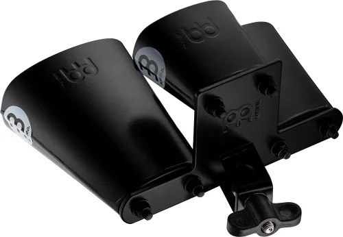 Vista 3 de Meinl Percussion SLTRI-BK - Campana triple de acero con recubrimiento en polvo negro