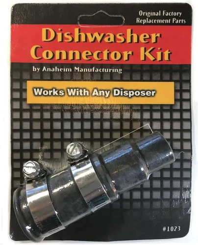 Vista 3 de Waste King Kit de conector de lavavajillas para triturador de basura - 1023, negro