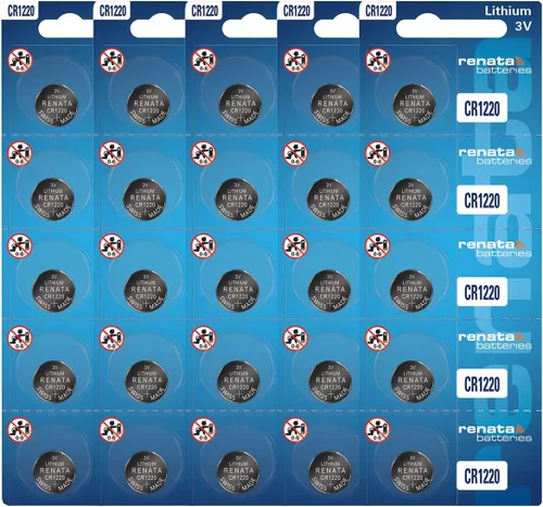 Vista 10 de Renata CR1220 Baterías – Batería de litio de 3 V 1220 (2 unidades)