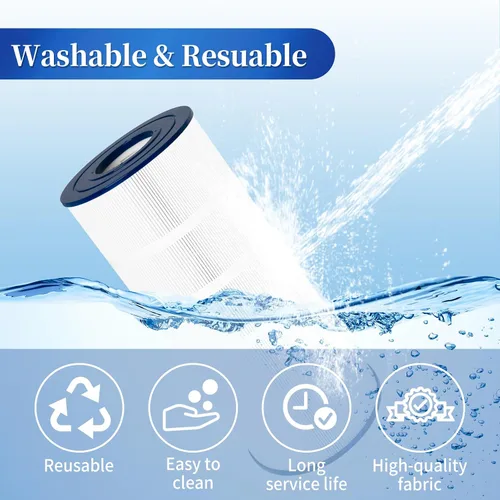 Vista 5 de Filtro de piscina PA120 de repuesto compatible con Hay- Ward C1200, CX1200RE, Unicel C-8412, Filbur FC-1293, apto para Waterway Clearwater II 125