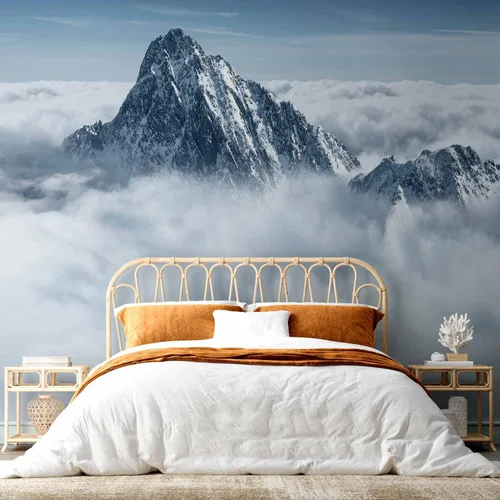 Vista 5 de artgeist Mural de pared Montañas 79 x 61 pulgadas - XXL Papel tapiz no tejido de vellón Decoración de pared Impresión fotográfica Imagen Diseño