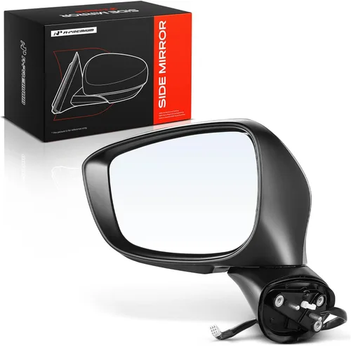 Vista 11 de A-Premium Par (2) Espejos de puerta eléctricos para conductor y pasajero - Compatible con Mazda CX-5 2015-2016 - Espejo retrovisor exterior negro