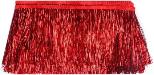 Vista 33 de YYCRAFT Fleco de Oropel de 1.75 pulgadas de Ancho Ribete de Oropel Guirnalda de Oropel Fleco para Disfraz de Baile Ribete con Efecto de Lámina